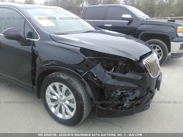 LRBFXBSA5HD161485 - 2017 BUICK ENVISION ESSENCE 黑色 照片 6
