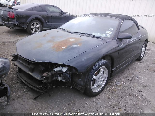 4A3AX35G7WE068831 - 1998 MITSUBISHI ECLIPSE SPYDER GS 黑色 照片 2