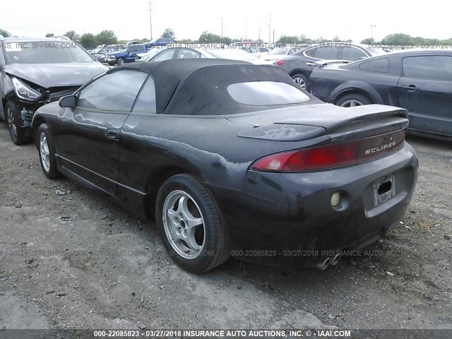 4A3AX35G7WE068831 - 1998 MITSUBISHI ECLIPSE SPYDER GS 黑色 照片 3
