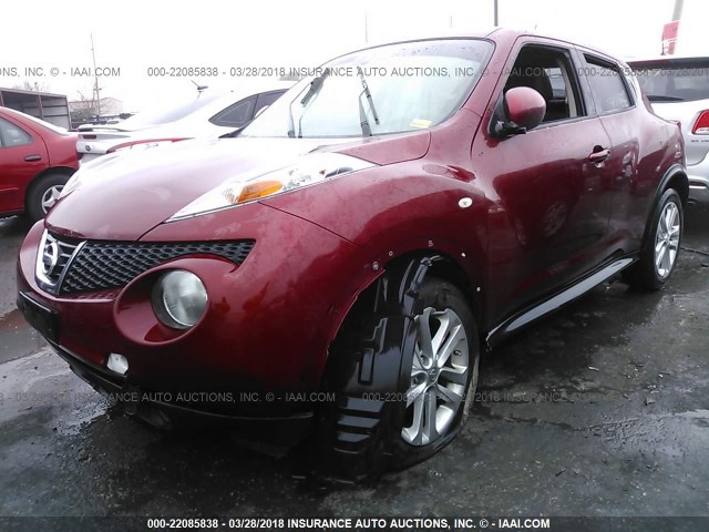 JN8AF5MV5BT012365 - 2011 NISSAN JUKE S/SV/SL RED photo 6