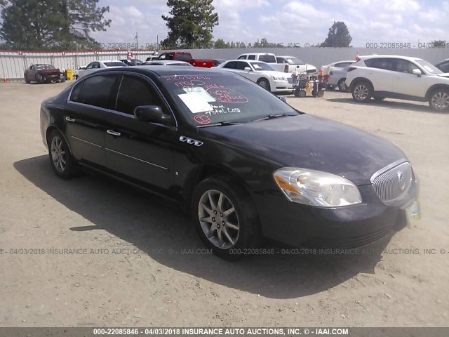 1G4HD57238U152219 - 2008 BUICK LUCERNE CXL BLACK photo 1