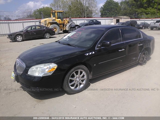 1G4HD57238U152219 - 2008 BUICK LUCERNE CXL BLACK photo 2