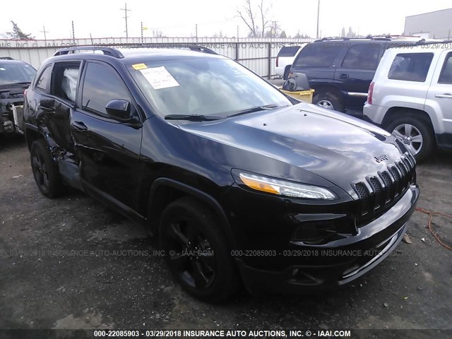 1C4PJLCB9JD557073 - 2018 JEEP CHEROKEE LATITUDE Қара фото 1