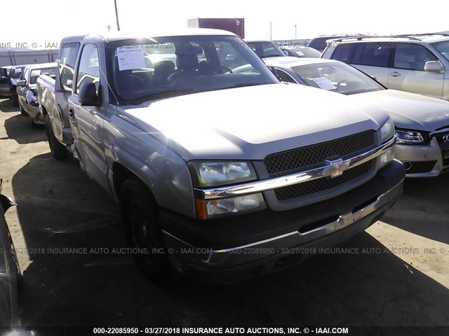 1GCEC19T04E267888 - 2004 CHEVROLET SILVERADO C1500 GRAY photo 1