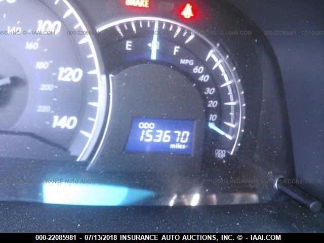 4T4BF1FK9DR292639 - 2013 TOYOTA CAMRY L/SE/LE/XLE 银色 照片 7