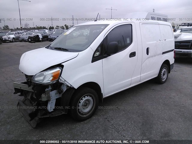 3N6CM0KN5HK706120 - 2017 NISSAN NV200 2.5S/2.5SV WHITE photo 2