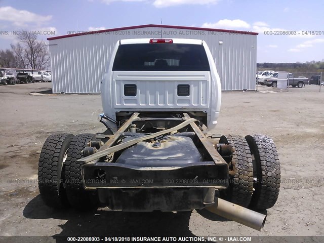 3D6WU7CL7BG637263 - 2011 DODGE RAM 5500 CREWCAB ST/SLT/LARAMIE WHITE photo 8