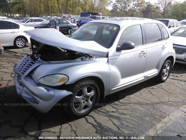 3C8FY68B62T229704 - 2002 CHRYSLER PT CRUISER LIMITED/DREAM CRUISER SILVER photo 2