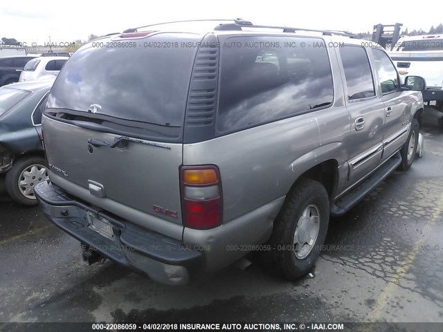 1GKFK16Z33J150297 - 2003 GMC YUKON XL K1500 CREAM photo 4