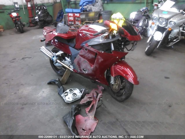 JH2SC35161M400035 - 2001 HONDA CBR1100 XX RED photo 1