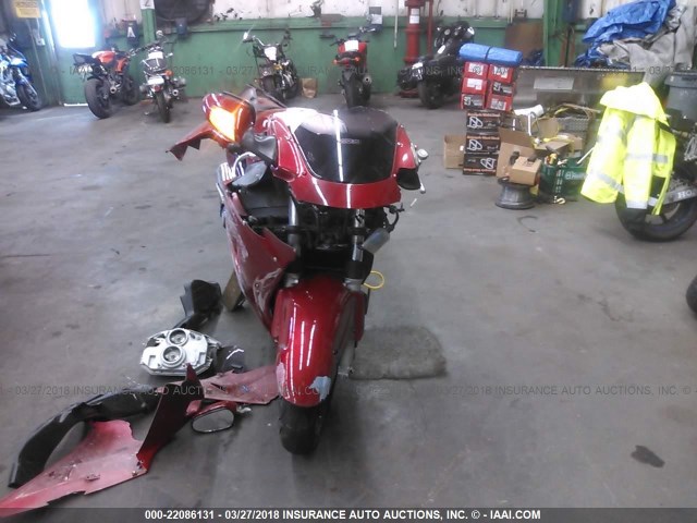 JH2SC35161M400035 - 2001 HONDA CBR1100 XX RED photo 5