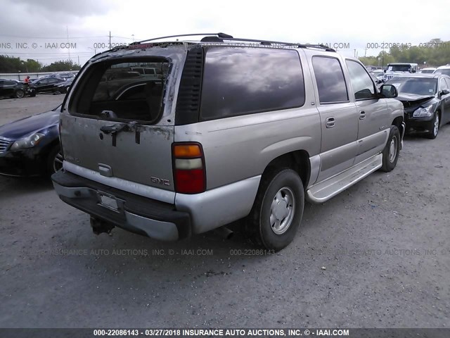 3GKEC16Z93G273273 - 2003 GMC YUKON XL C1500 Champagne photo 4