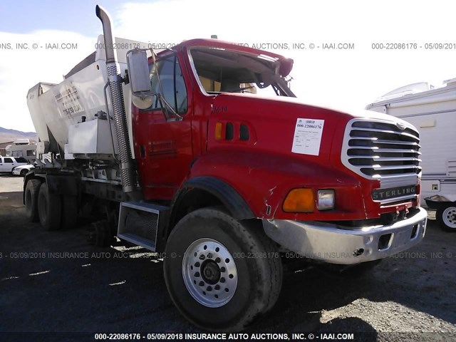 2FZHAWCY99AAE0925 - 2009 STERLING TRUCK L 8500 RED photo 1