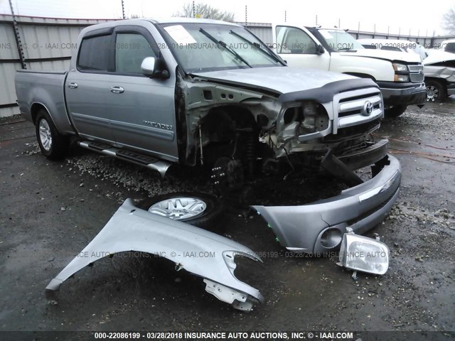 5TBDT44186S552881 - 2006 TOYOTA TUNDRA DOUBLE CAB SR5 SILVER photo 6