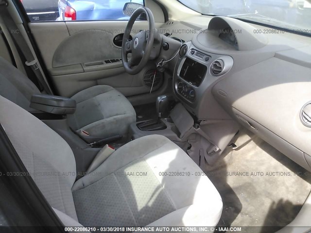 1G8AL52F55Z116138 - 2005 SATURN ION LEVEL 3 BEIGE photo 5