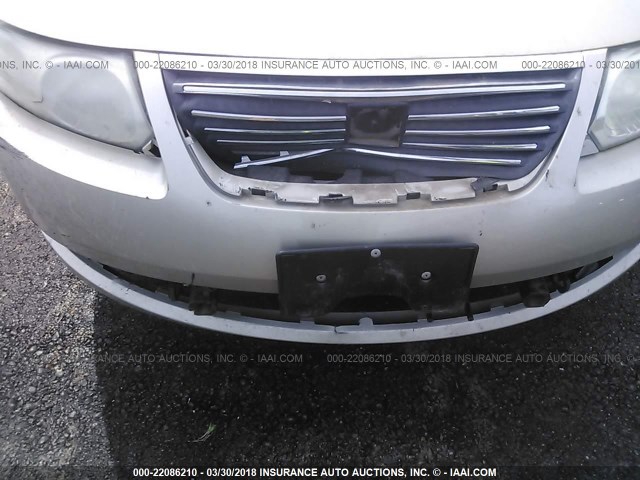 1G8AL52F55Z116138 - 2005 SATURN ION LEVEL 3 BEIGE photo 6