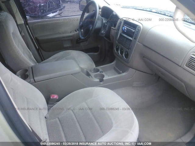 1FMZU73E15ZA62033 - 2005 FORD EXPLORER XLT/XLT SPORT/NBX CREAM photo 5
