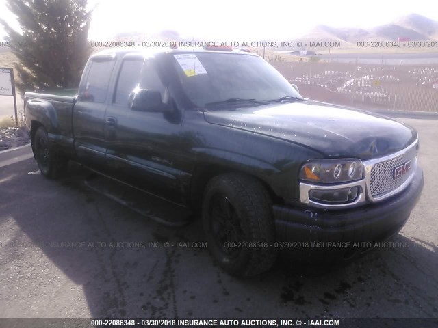 2GTFK69UX31241196 - 2003 GMC SIERRA K1500 DENALI GREEN photo 1