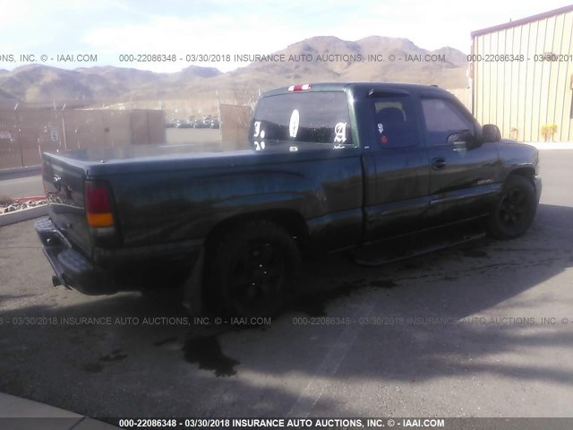 2GTFK69UX31241196 - 2003 GMC SIERRA K1500 DENALI GREEN photo 4