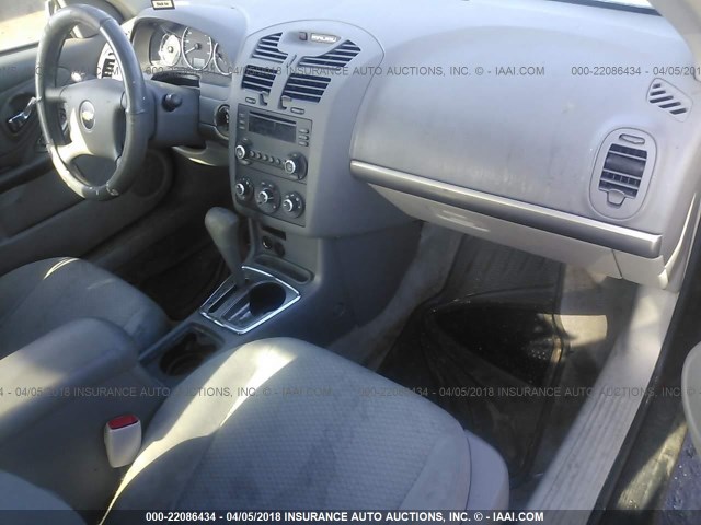 1G1ZS51F06F289560 - 2006 CHEVROLET MALIBU LS წითელი ფოტო 5