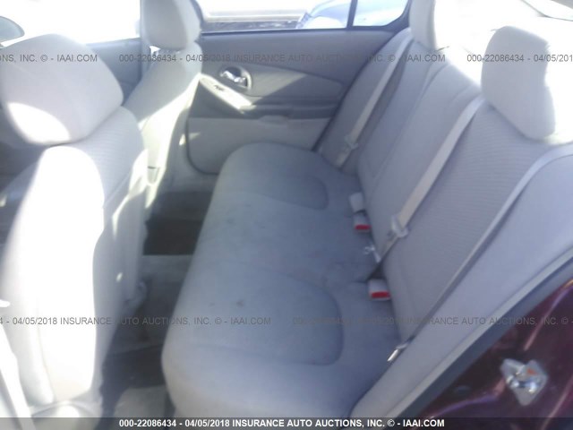 1G1ZS51F06F289560 - 2006 CHEVROLET MALIBU LS წითელი ფოტო 8