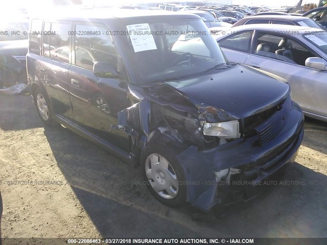 JTLKT324654020310 - 2005 TOYOTA SCION XB Dark Blue photo 1