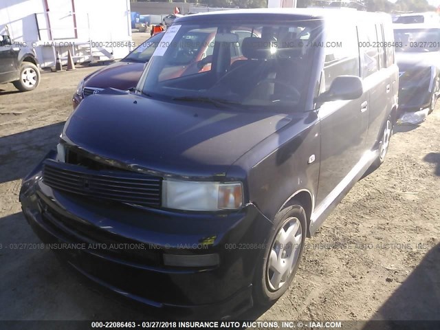 JTLKT324654020310 - 2005 TOYOTA SCION XB Dark Blue photo 2