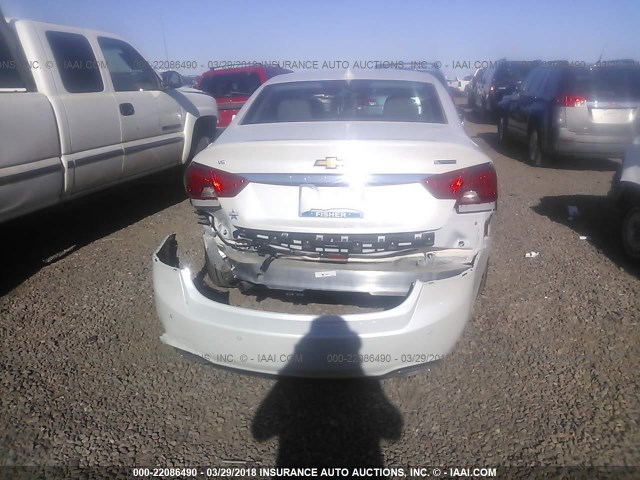 1G1125S30JU104302 - 2018 CHEVROLET IMPALA PREMIER WHITE photo 6