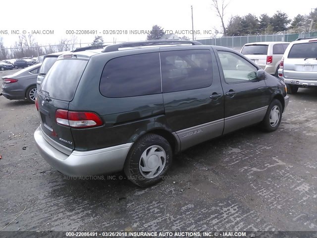 4T3ZF13C93U525768 - 2003 TOYOTA SIENNA LE/XLE GREEN photo 4