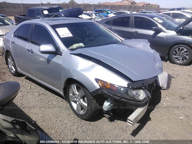 JH4CU2F62DC000013 - 2013 ACURA TSX TECH SILVER photo 1