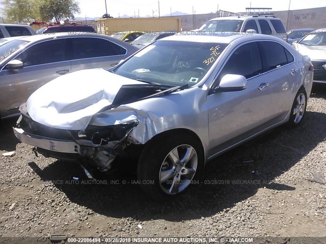 JH4CU2F62DC000013 - 2013 ACURA TSX TECH SILVER photo 2