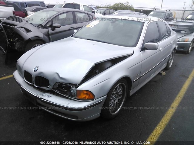 WBADM6344YGU09089 - 2000 BMW 528 I AUTOMATIC SILVER photo 2