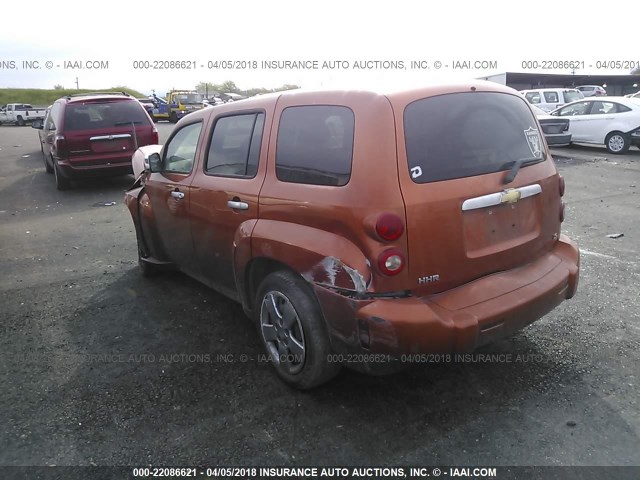 3GNDA13DX6S671719 - 2006 CHEVROLET HHR LS ORANGE photo 3