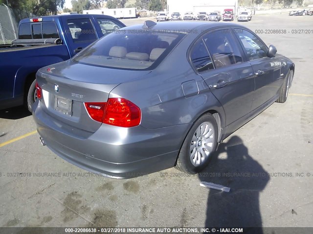 WBAPH53549A438357 - 2009 BMW 328 I SULEV GRAY photo 4