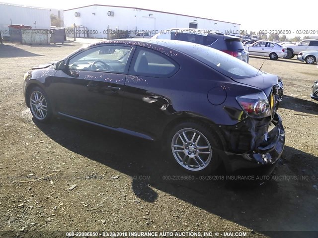 JTKDE167180244838 - 2008 TOYOTA SCION TC 勃艮第红 照片 3