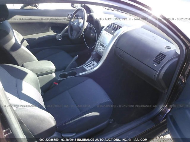 JTKDE167180244838 - 2008 TOYOTA SCION TC 勃艮第红 照片 5