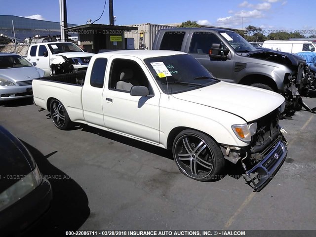 4TAVN53FXSZ068126 - 1995 TOYOTA TACOMA XTRACAB WHITE photo 1