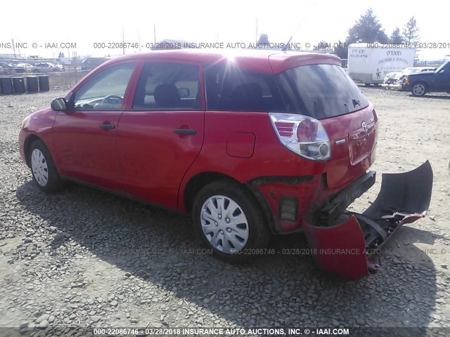 2T1KR32E78C686516 - 2008 TOYOTA COROLLA MATRIX XR RED photo 3
