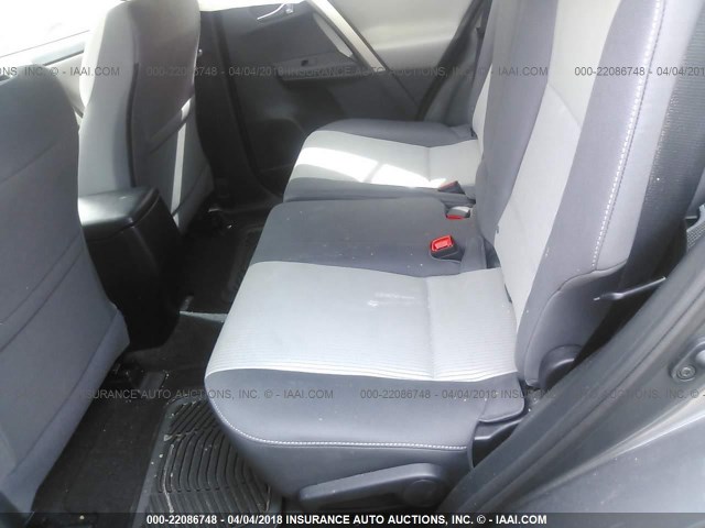 2T3RFREV3EW211369 - 2014 TOYOTA RAV4 XLE GRAY photo 8