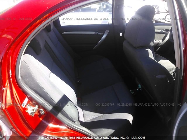 KL1TD5DE4BB204156 - 2011 CHEVROLET AVEO LS/LT 红色 照片 8