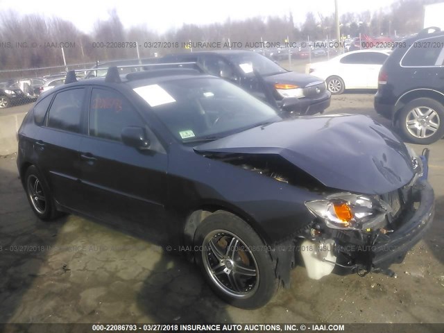 JF1GH60679H805321 - 2009 SUBARU IMPREZA 2.5I PREMIUM GRAY photo 1