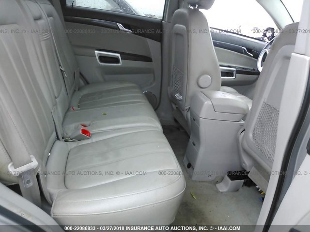 3GSDL73798S513833 - 2008 SATURN VUE XR SILVER photo 8