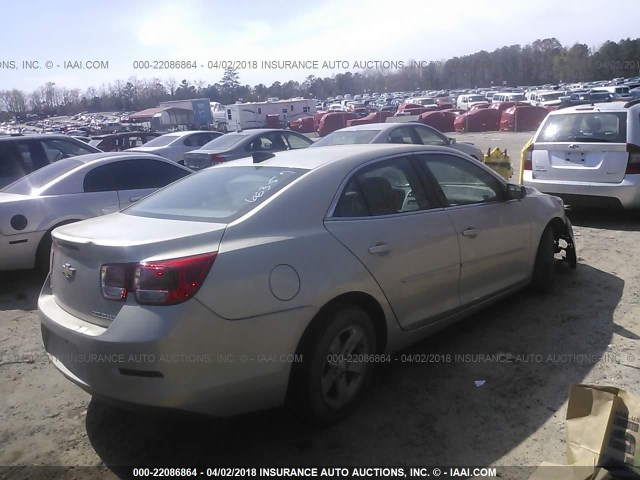 1G11B5SA6GF108348 - 2016 CHEVROLET MALIBU LIMITED LS TAN photo 4