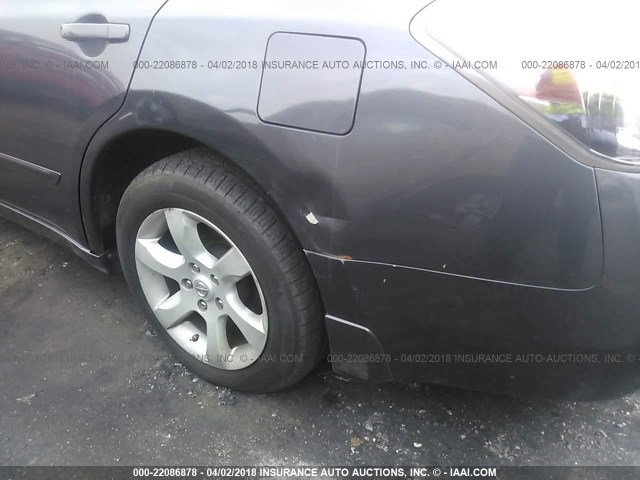 1N4CL21E38C279177 - 2008 NISSAN ALTIMA HYBRID GRAY photo 6