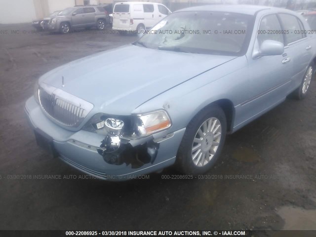 1LNHM81W85Y616056 - 2005 LINCOLN TOWN CAR SIGNATURE BLUE photo 6