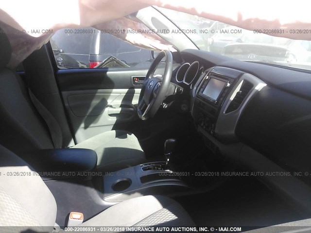 5TFJX4GNXFX049229 - 2015 TOYOTA TACOMA DOUBLE CAB PRERUNNER BLUE photo 5