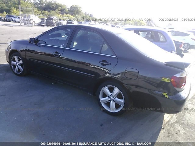 4T1BE32KX6U695188 - 2006 TOYOTA CAMRY LE/XLE/SE BLACK photo 3