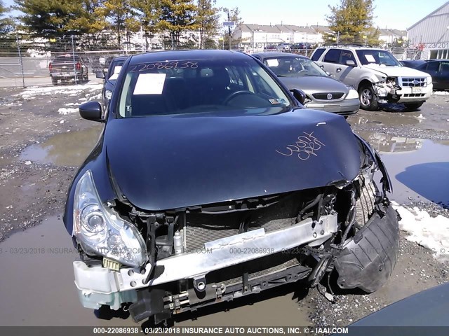 JN1CV6AR5DM760439 - 2013 INFINITI G37 Light Blue photo 6