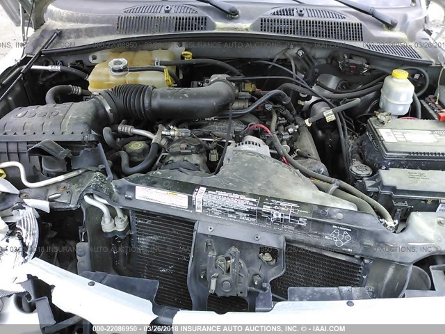 1J4GK48K44W103084 - 2004 JEEP LIBERTY SPORT 银色 照片 10