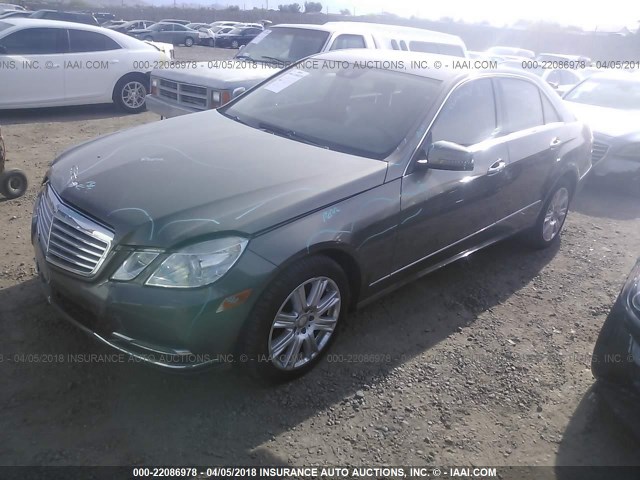 WDDHF2EB5DA731715 - 2013 MERCEDES-BENZ E 350 BLUETEC GRAY photo 2